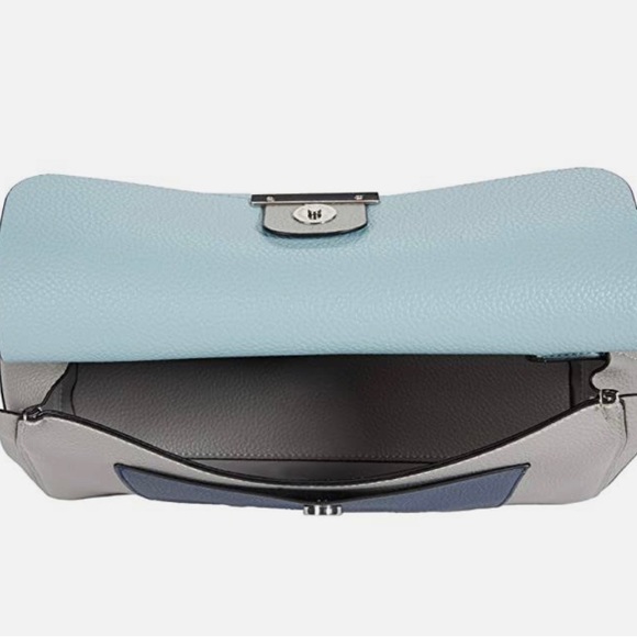 Steve Madden Bmillers Top Handle Bag/blue /used - Picture 3 of 4